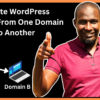 How to migrate website from one domain to another