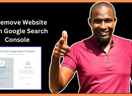 How to remove property from Search Console